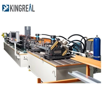 KINGREAL CU Channel Roll Forming Machine nainstalován a běží v Egyptě